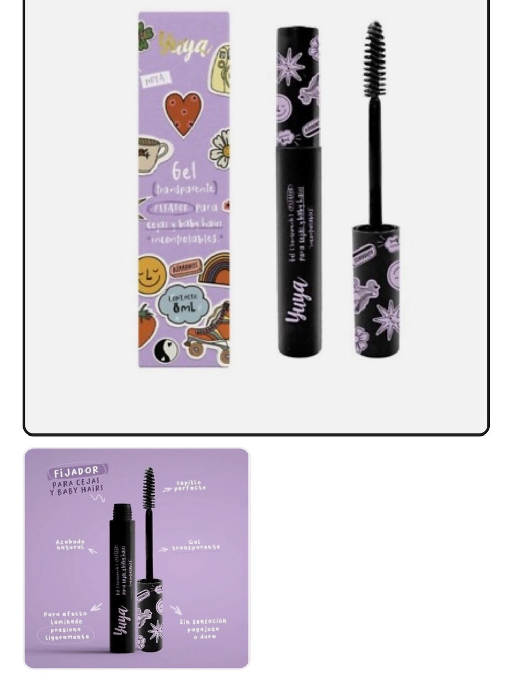 Gel para cejas